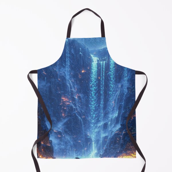 Item preview, Celestial Waterfall — Waterfall Artwork designed and sold by QuantumDrift.