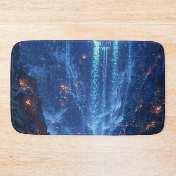 Item preview, Celestial Waterfall — Waterfall Artwork designed and sold by QuantumDrift.
