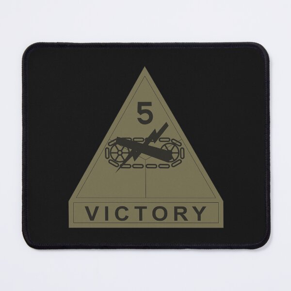 Item preview, Army - SSI - 5th Armored Division w Name Tape - Subdued X 300 designed and sold by Military Insignia Products.