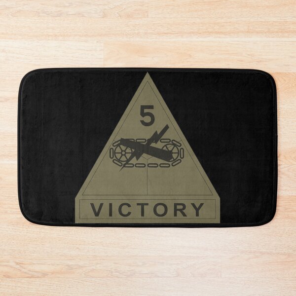 Item preview, Army - SSI - 5th Armored Division w Name Tape - Subdued X 300 designed and sold by Military Insignia Products.