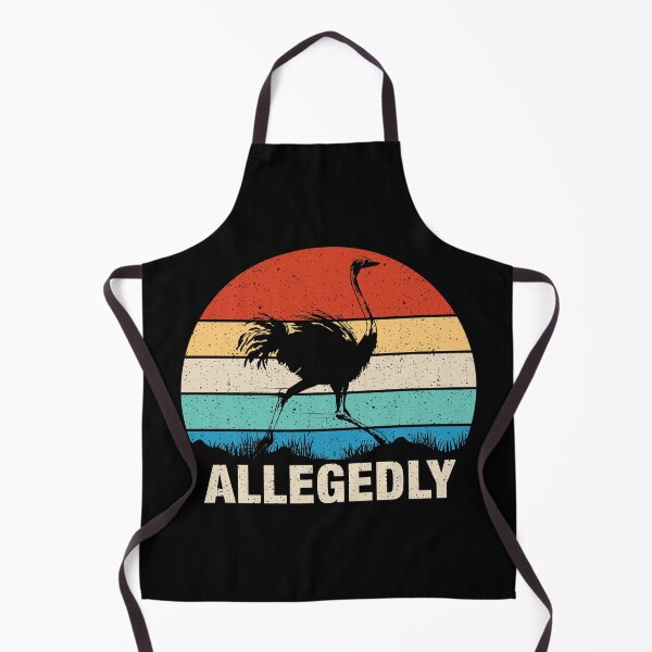 Item preview, Allegedly Ostrich - Funny Bird designed and sold by idalineverica.