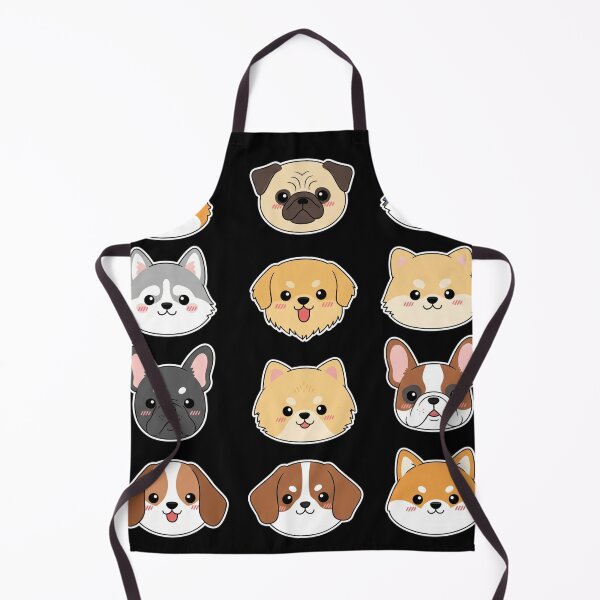 Item preview, Cute Dog Face Kawaii Puppy Expressions designed and sold by i1ovedogs.