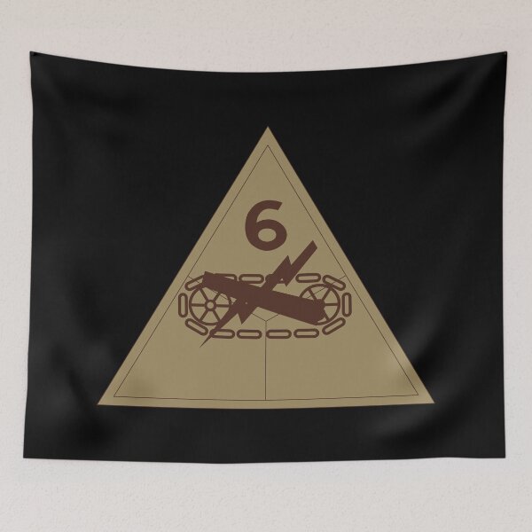 Item preview, Army - SSI - 6th Armored Division - Subdued Desert X 300 designed and sold by Military Insignia Products.