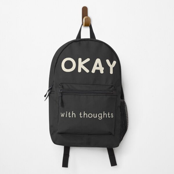 Item preview, OKAY | With Thoughts – Minimal Text Typography Design designed and sold by CHANCHANAI.
