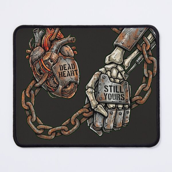 Item preview, Eternal Linkage Cybernetic Heart Skeletal Hand Streetwear designed and sold by Thaivi Design.