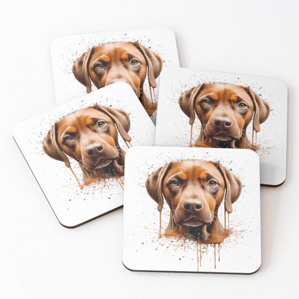 Item preview, Warm Brown Dog Head Portrait 3 designed and sold by Tom-Johnson.