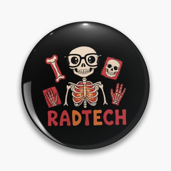 Item preview, Cute Rad Tech Skeleton Aesthetic - Radiology Technologist X-Ray Art designed and sold by MyProfessionaltees.