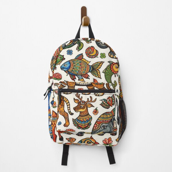 Item preview, Vibrant Indian Folk Animal Motifs designed and sold by optimusprime39.