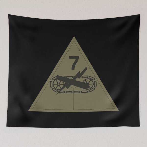 Item preview, Army - SSI - 7th Armored Division - Subdued X 300 designed and sold by Military Insignia Products.