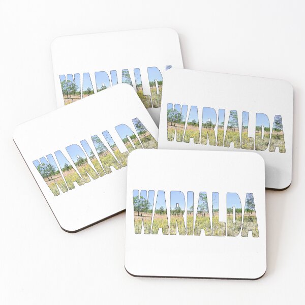 Item preview, WARIALDA - Rural New South Wales Australia Yellow Wild Flowers Gums designed and sold by Adam Gormley.
