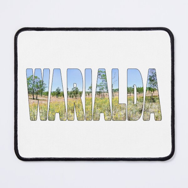 Item preview, WARIALDA - Rural New South Wales Australia Yellow Wild Flowers Gums designed and sold by Adam Gormley.