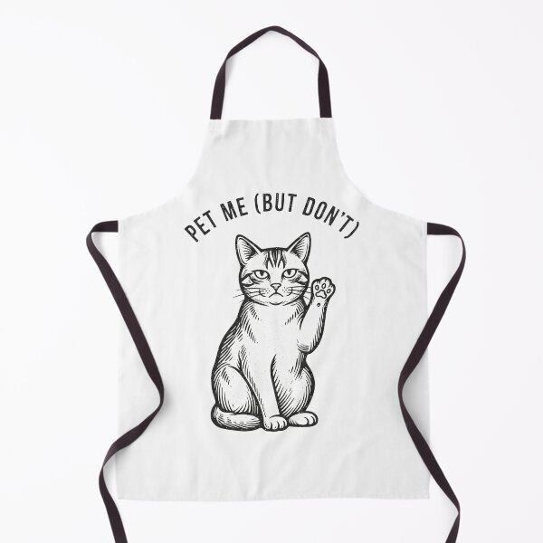 Item preview, Pet Me But Don’t Cat Vintage Sarcastic designed and sold by DIRTYSKETCHH.