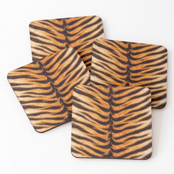 Item preview, Dense Tiger Stripe Pattern – Wild Animal Fur Texture Design designed and sold by Artstyle51.