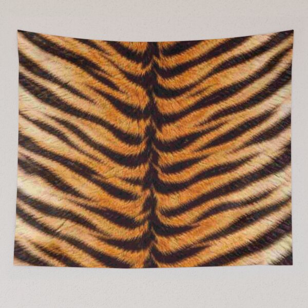 Item preview, Dense Tiger Stripe Pattern – Wild Animal Fur Texture Design designed and sold by Artstyle51.