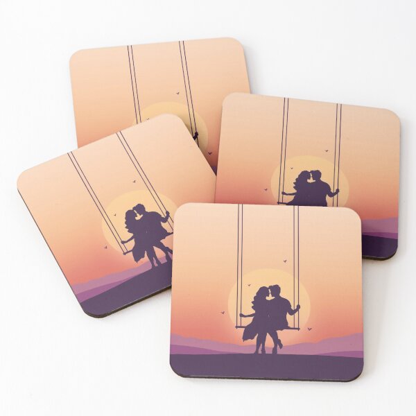 Item preview, Couple on Swing at Sunset designed and sold by DV Studio.