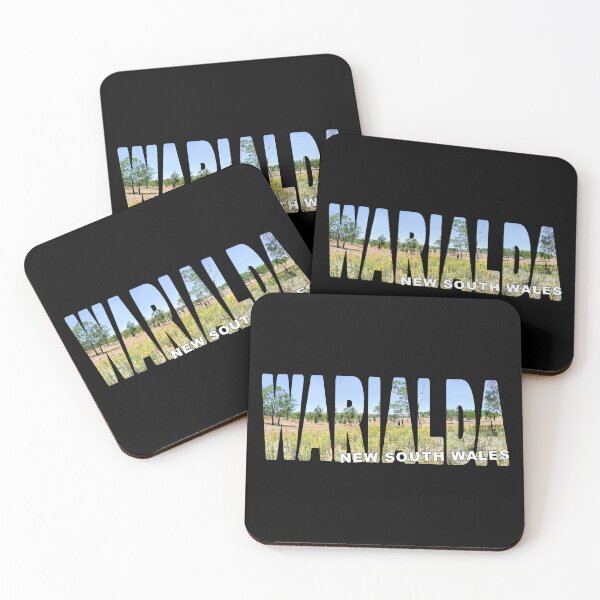 Item preview, WARIALDA New South Wales - Rural Australia Yellow Wild Flowers Gums designed and sold by Adam Gormley.
