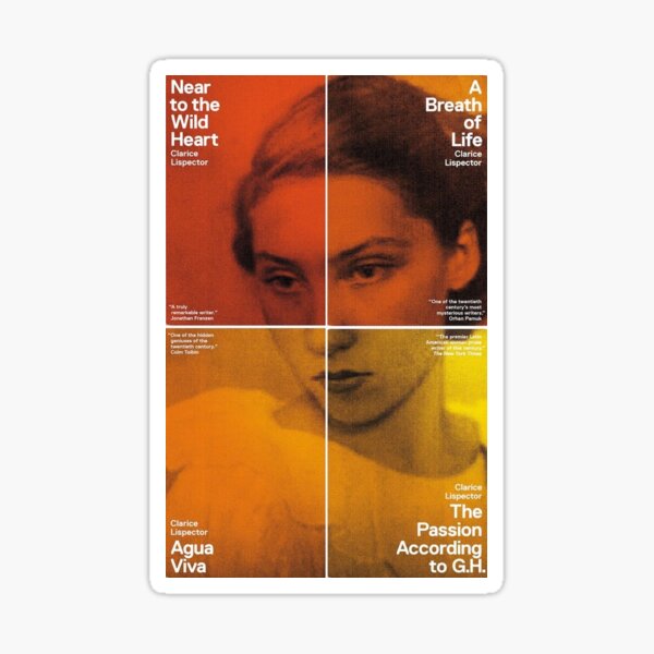 Clarice lispector Sticker