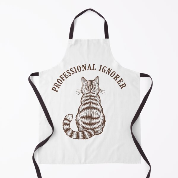 Item preview, Professional Ignorer Cat Vintage Humor designed and sold by DIRTYSKETCHH.