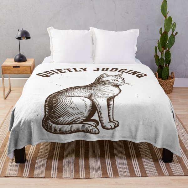 Item preview, Quietly Judging Cat Vintage Minimalist designed and sold by DIRTYSKETCHH.