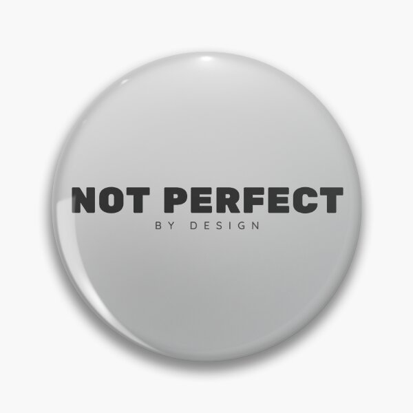 Item preview, Not Perfect by Design: Honest Minimal Typography Statement designed and sold by CHANCHANAI.