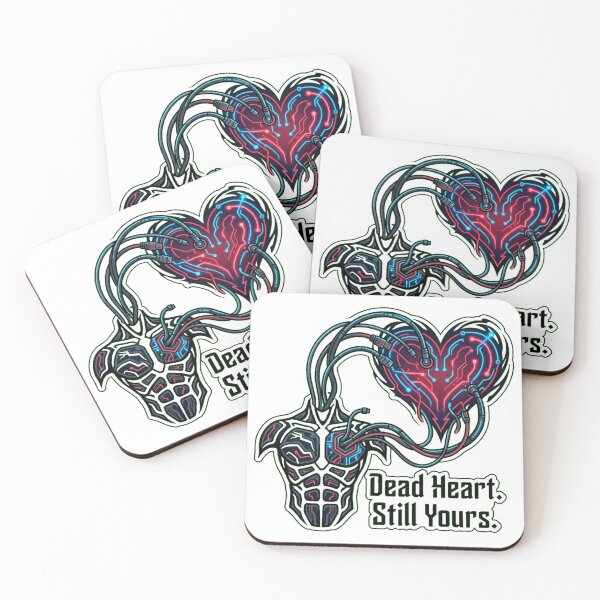 Item preview, Networked Hearts Cybernetic Data Cable Tribal Tattoo Art designed and sold by Thaivi Design.
