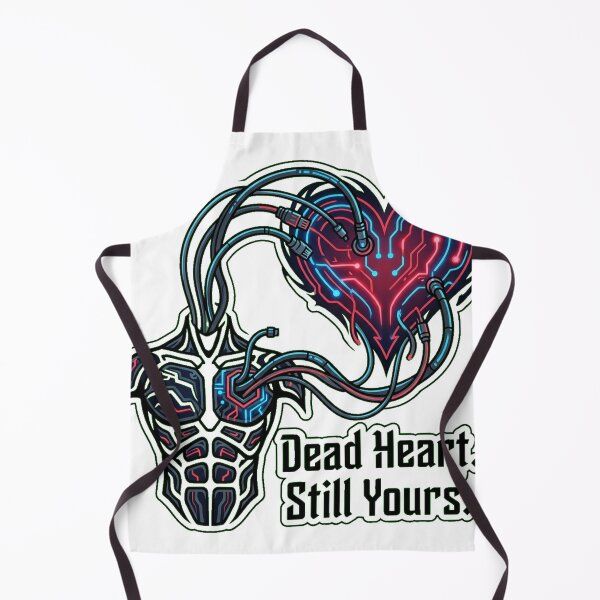 Item preview, Networked Hearts Cybernetic Data Cable Tribal Tattoo Art designed and sold by Thaivi Design.