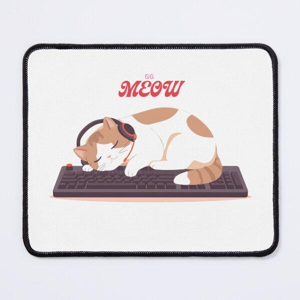 Item preview, Lazy Cat Gamer – AFK Mode Design designed and sold by GGMeow.