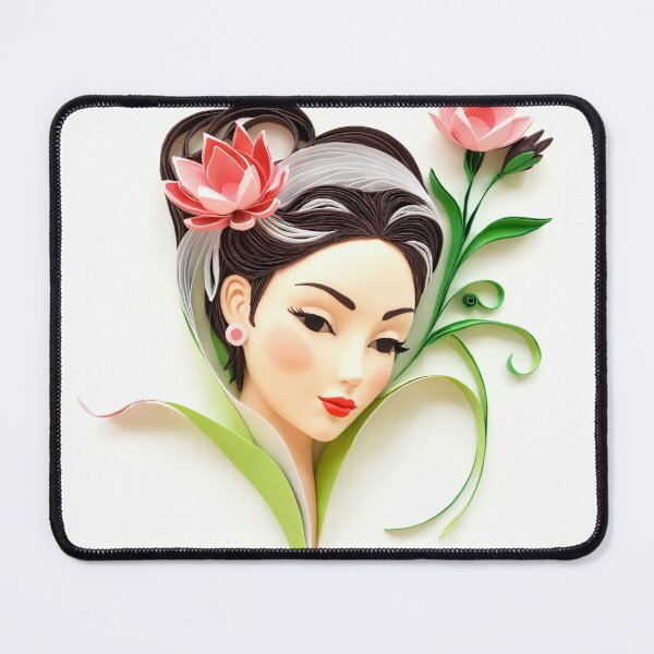Item preview, Elegant Woman Poised Portrait 4 designed and sold by Tom-Johnson.
