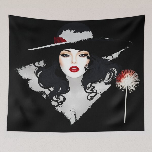Item preview, Elegant Woman Poised Portrait 5 designed and sold by Tom-Johnson.