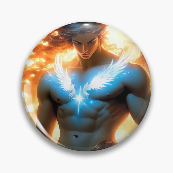 Item preview, Seraph of the Dawn - Celestial Light Dark Fantasy Art designed and sold by KingdomsHarvest.