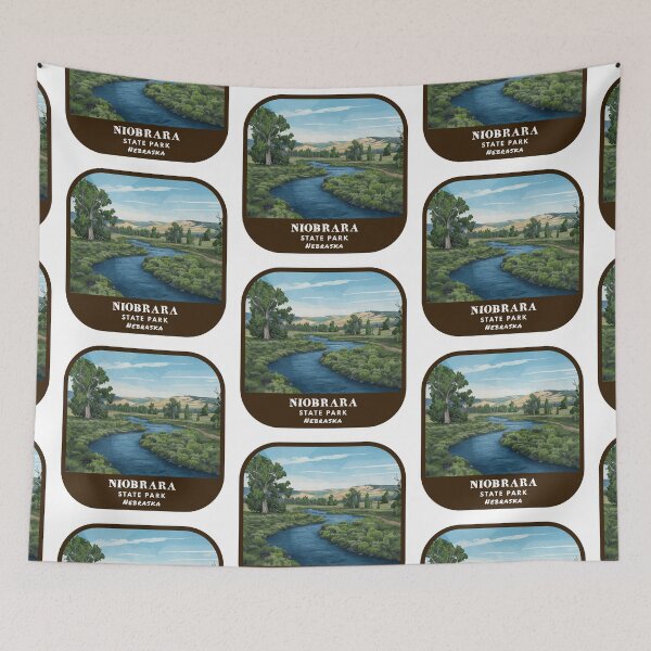 Item preview, Vintage Niobrara State Park (Nebraska State Park) designed and sold by RabbitK.