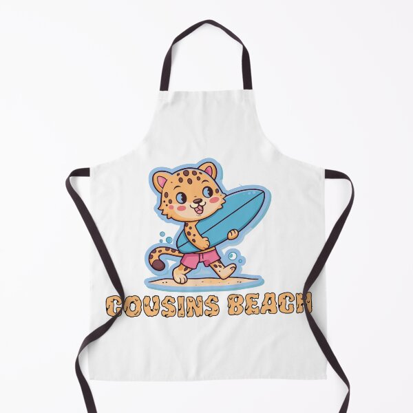 Item preview, Cousins Beach Cute Cartoon Design – Summer Vacation Surf Shirt designed and sold by PixelWaveBD.