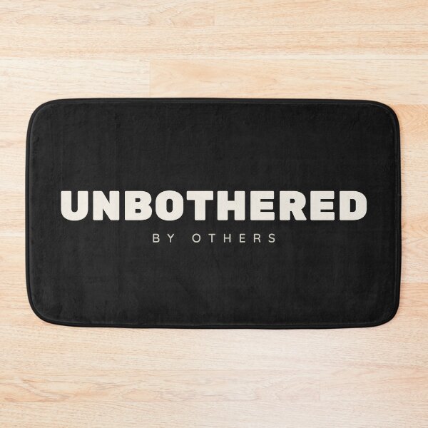 Item preview, Unbothered by Others: Minimal Typography Calm Mind Statement designed and sold by CHANCHANAI.