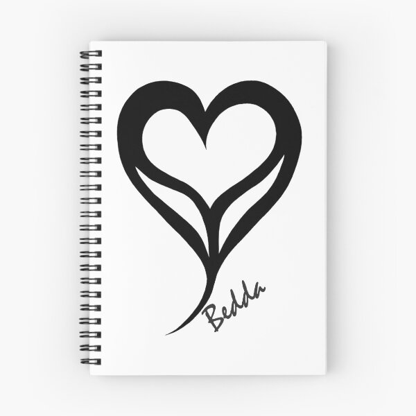 Item preview, Colección Love Heart 13 - Negro sobre blanco designed and sold by EthaArch.