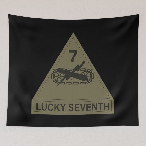 Item preview, Army - SSI - 7th Armored Division w Name Tape - Subdued X 300 designed and sold by Military Insignia Products.