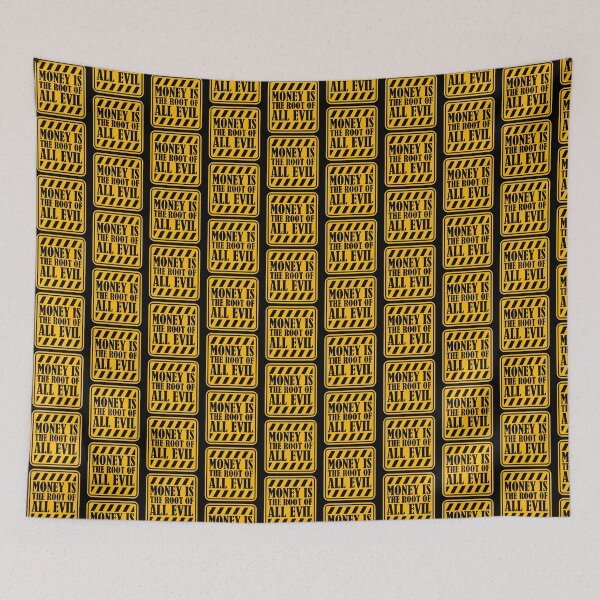 Item preview, Money Root Evil Capitalism Greed Finance Wealth designed and sold by shirt-o-mat.