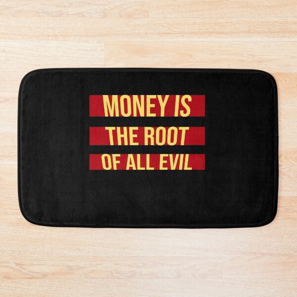 Item preview, Money Root Evil Capitalism Greed Finance Wealth designed and sold by shirt-o-mat.