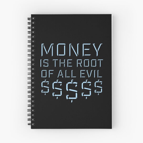 Item preview, Money Root Evil Capitalism Greed Finance Wealth designed and sold by shirt-o-mat.