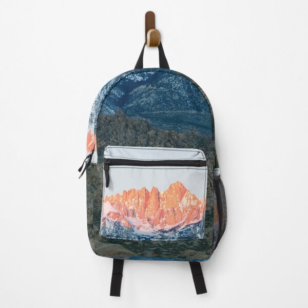 Item preview, Alpen Glow Sunrise on Mount Whitney & Alabama Hills designed and sold by Wild Afterglow.