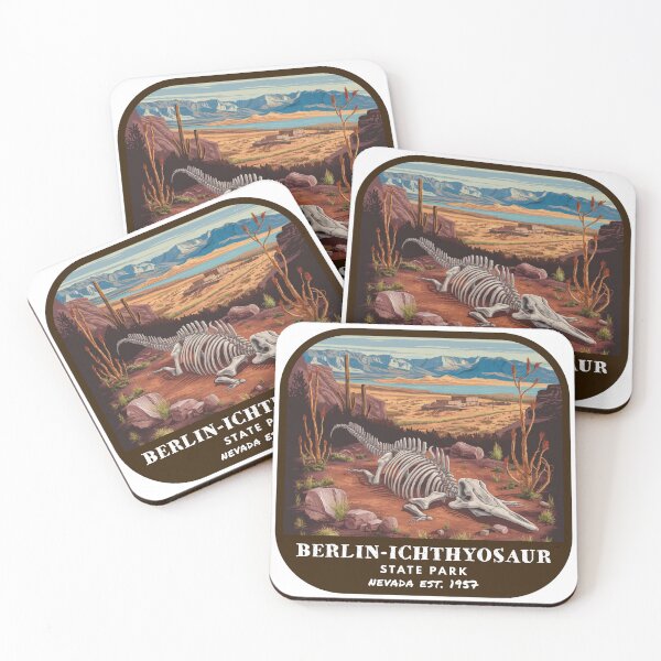 Item preview, Vintage Berlin Ichthyosaur State Park (Nevada State Park) designed and sold by RabbitK.