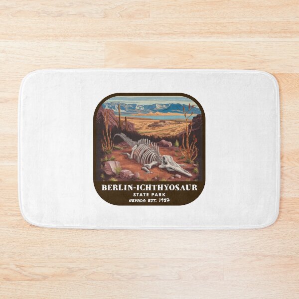 Item preview, Vintage Berlin Ichthyosaur State Park (Nevada State Park) designed and sold by RabbitK.