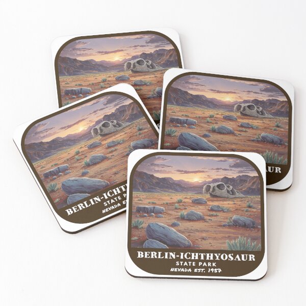 Item preview, Vintage Berlin Ichthyosaur State Park (Nevada State Park) designed and sold by RabbitK.