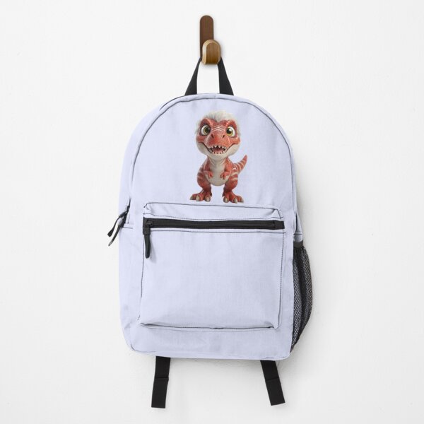 Item preview, Cute Baby Red T-Rex Dinosaur - Funny Chibi 3D Art designed and sold by PixMoody.