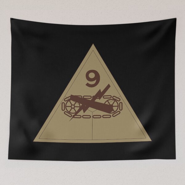 Item preview, Army - SSI - 9th Armored Division - Subdued Desert X 300 designed and sold by Military Insignia Products.