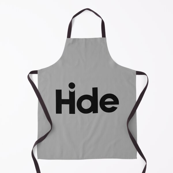 Item preview, Hide - Bold Black Minimalist Typography designed and sold by CreativeXHub.