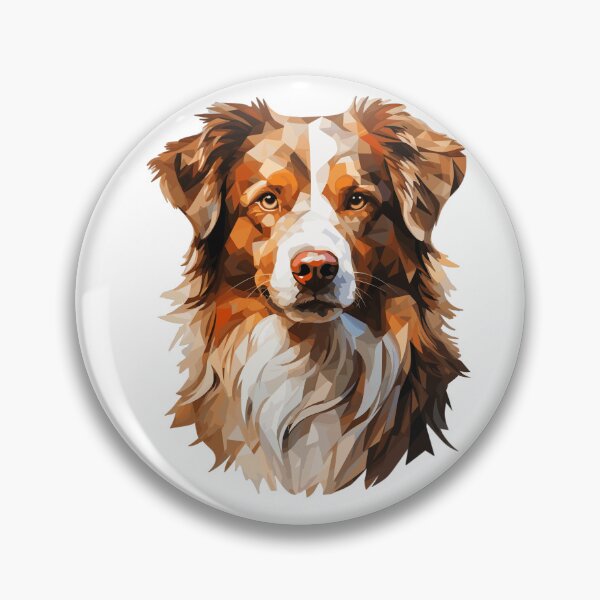 Item preview, Low Polygon Dog – Geometric Dog Art Design designed and sold by OverNickles194.