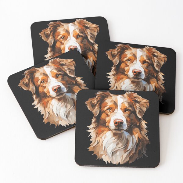 Item preview, Low Polygon Dog – Geometric Dog Art Design designed and sold by OverNickles194.