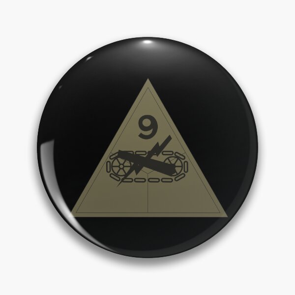 Item preview, Army - SSI - 9th Armored Division - Subdued X 300 designed and sold by Military Insignia Products.
