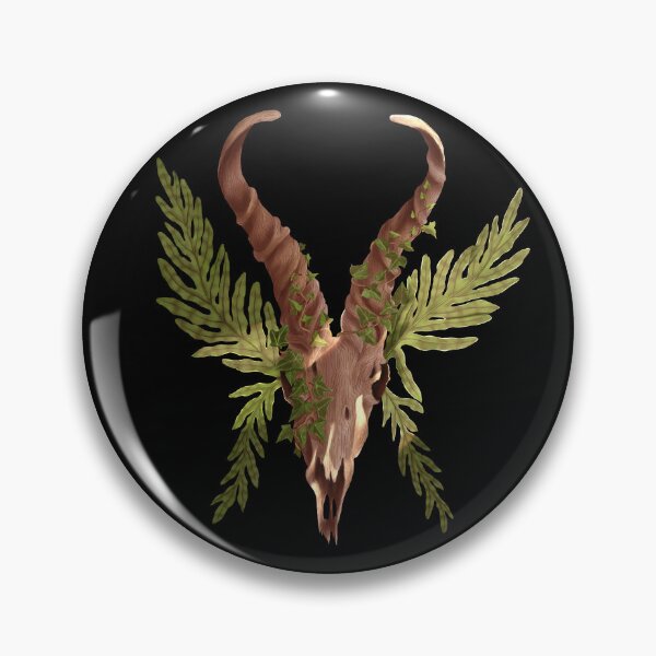 Item preview, Wooden Skull Gemsbok designed and sold by WolframArt.