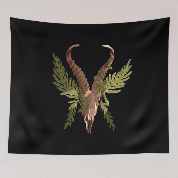 Item preview, Wooden Skull Gemsbok designed and sold by WolframArt.